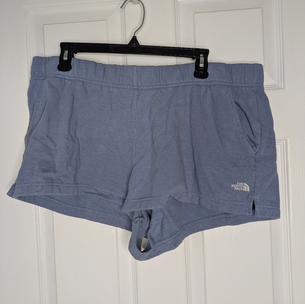 The North Face Blue Shorts Lightweight Fleece Size 2XL